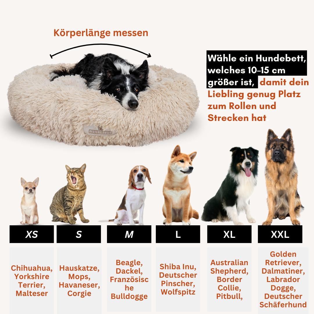 Pfoten&Nasen®Deluxe 'Wolke 7' hundebett