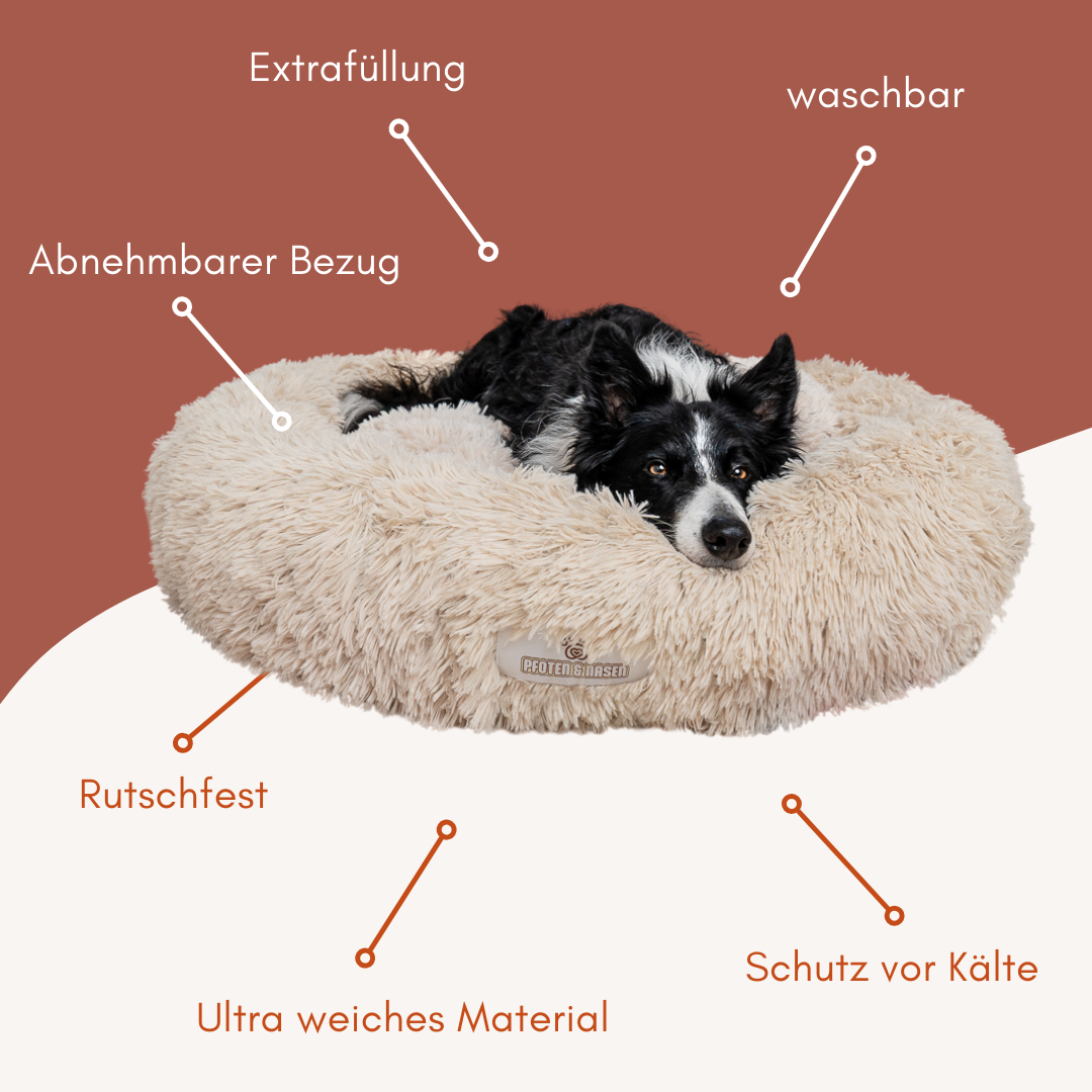 Pfoten&Nasen®Deluxe 'Wolke 7' hundebett