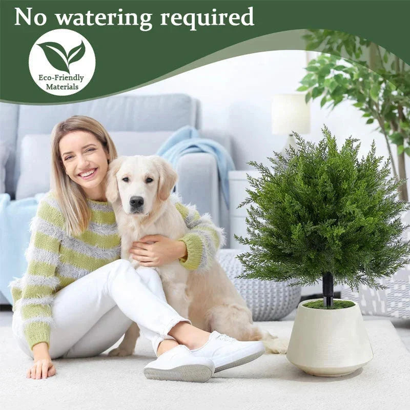 🔥 Last Day Sale Price | Artificial Cedar Landscape Tree – Porch & Garden Decor