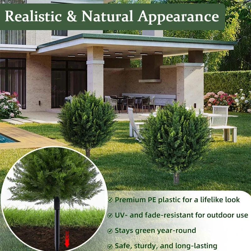 🔥 Last Day Sale Price | Artificial Cedar Landscape Tree – Porch & Garden Decor
