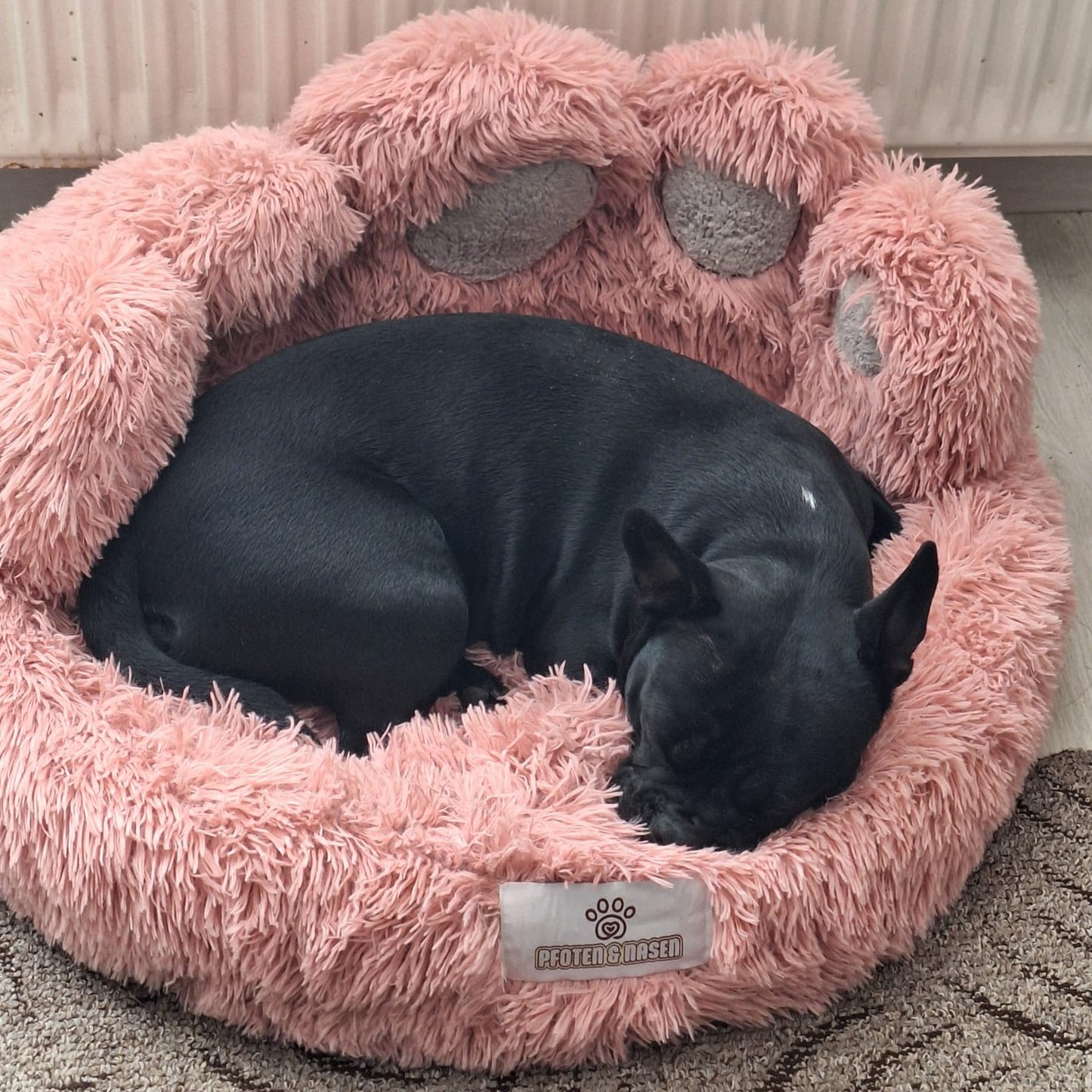 Pfoten&Nasen™Comfy Bear Paw Dog Bed