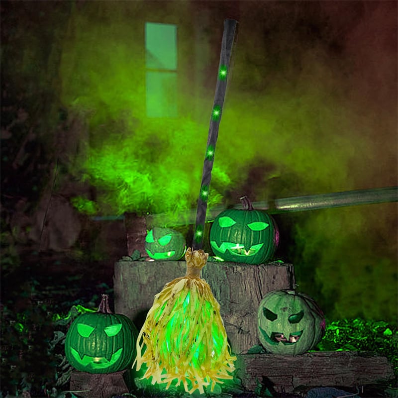 🧹👻 49% OFF! Floating Witch’s Broom – Dancing Haunted Halloween Decor 🎃 | Buy 2 & Get FREE Shipping 📦