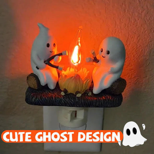 2026 ghost campfire flickering nightlight✨🔥👻