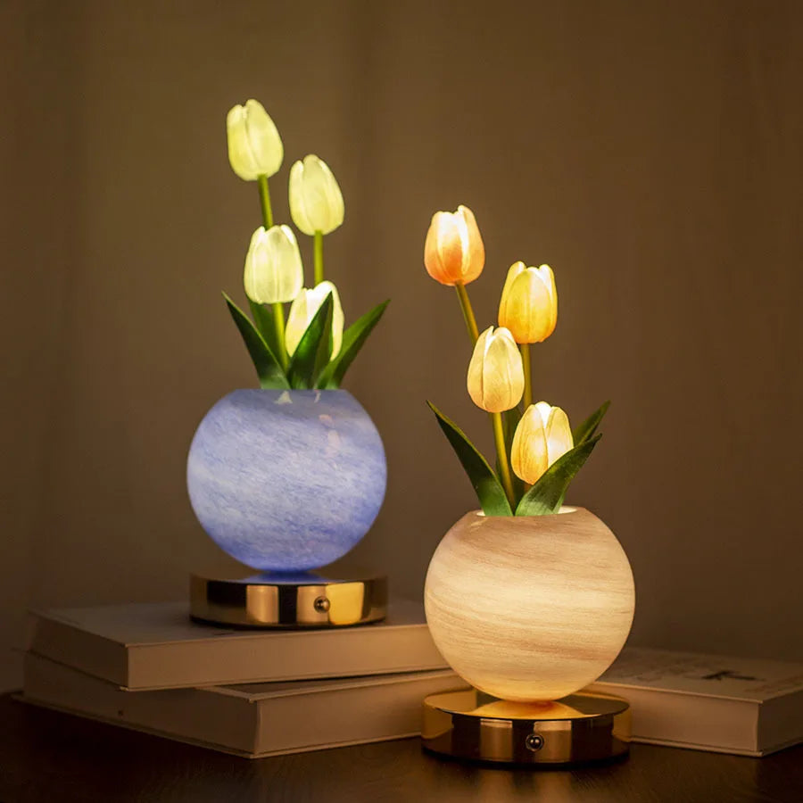 Rechargeable Tulip Ambient Lamp