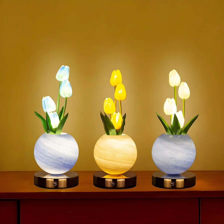 Rechargeable Tulip Ambient Lamp