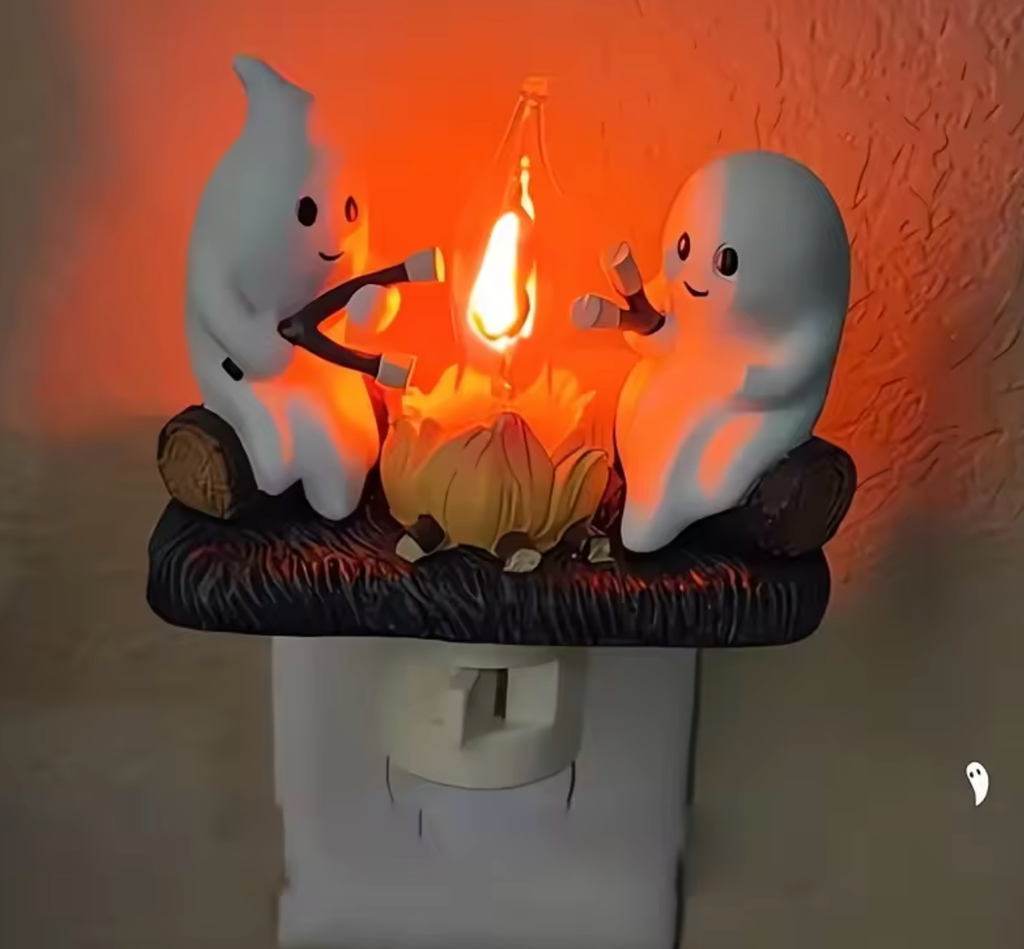 2026 ghost campfire flickering nightlight✨🔥👻