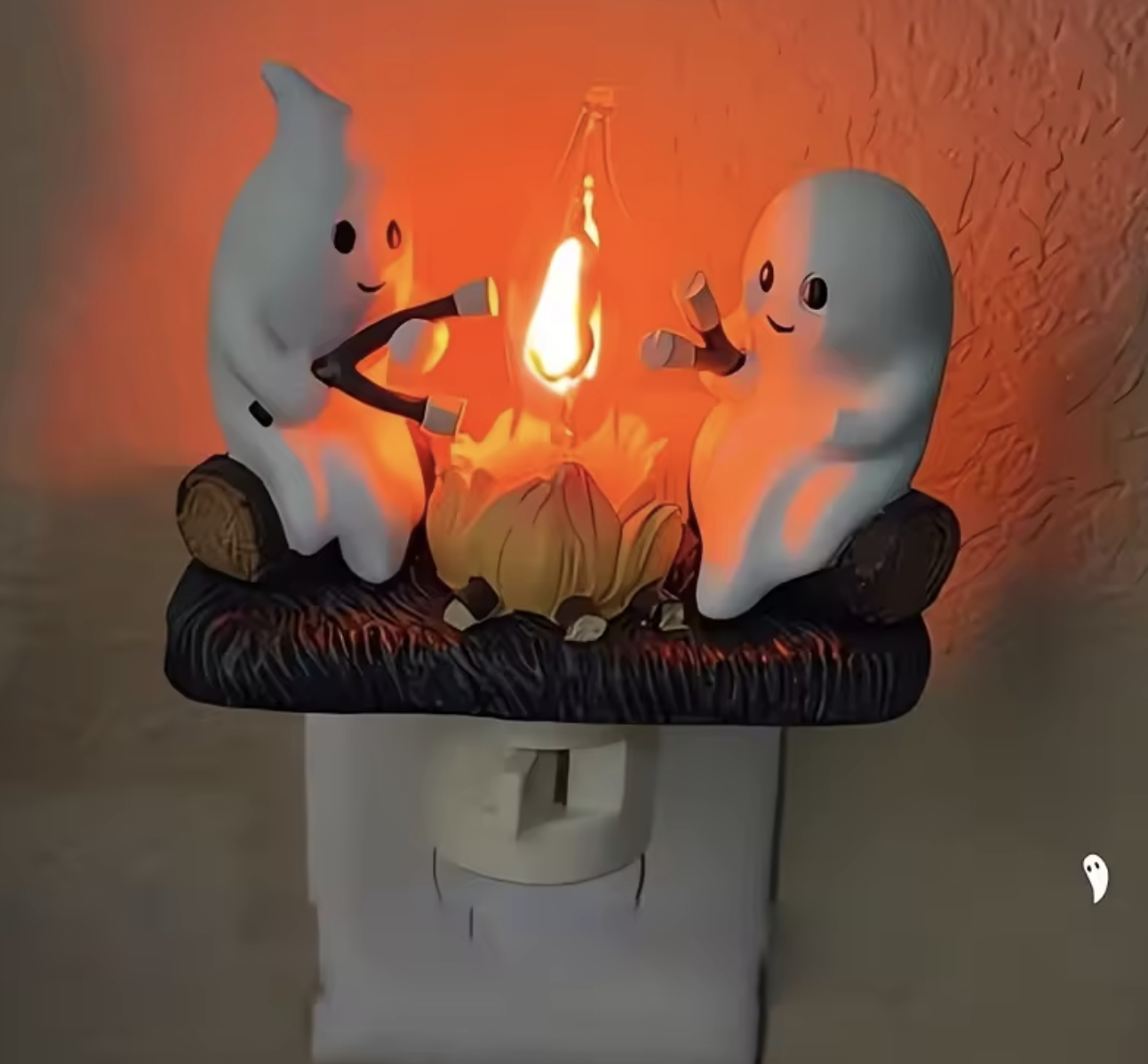 2026 ghost campfire flickering nightlight✨🔥👻