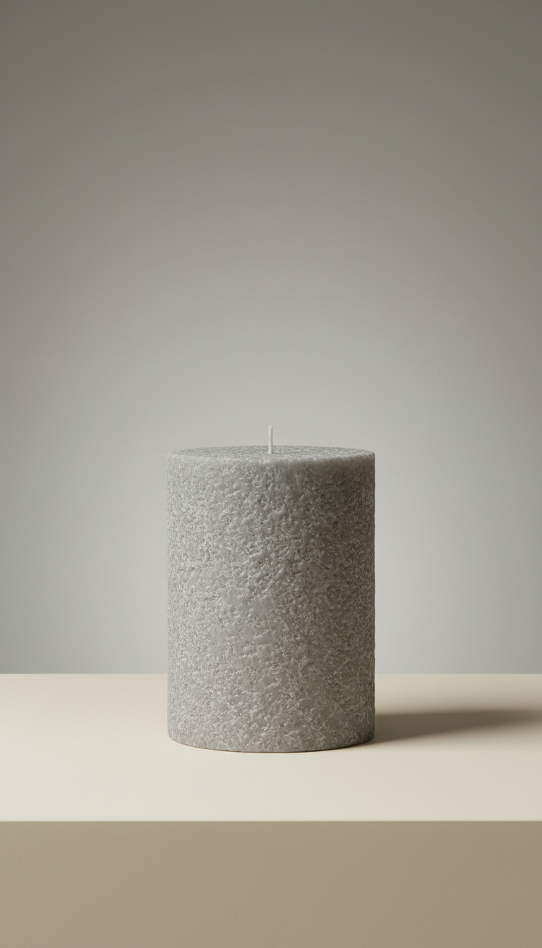Stone Gray Soy Candle
