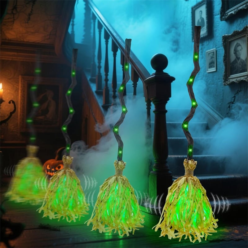🧹👻 49% OFF! Floating Witch’s Broom – Dancing Haunted Halloween Decor 🎃 | Buy 2 & Get FREE Shipping 📦