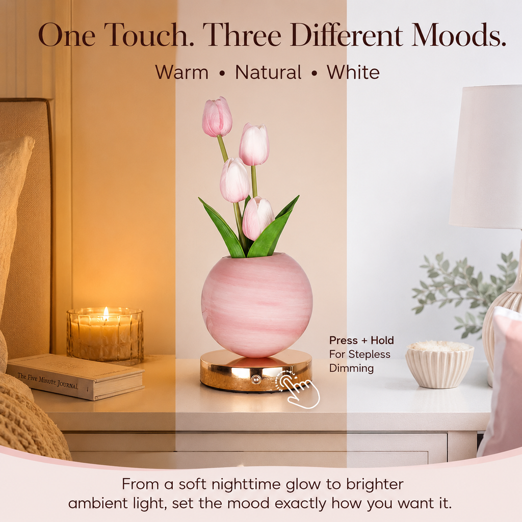 Rechargeable Tulip Ambient Lamp